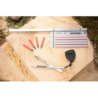 Komplettset Fällzirkel und Fällfahne