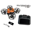 drive & fly - SkyWatcher Surrender FPV Drohne mit Monitor & HD Kamera – Brushless Quadrocopter RTF ab 14 Jahren