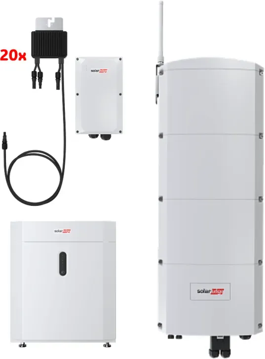 SolarEdge Single Kit Backup 8 kW mit 4,6 kWh Speicherpaket – 0% MwSt. (gem. § 12 Abs. 3 UStG)