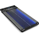 Sportstech Walking Pad sWalk Grau, Platzsparendes Laufband für Homeoffice, für Stehtische, mit LED-Beleuchtung, bis zu 6 km/h, bis zu 120 kg, App-kompatibel