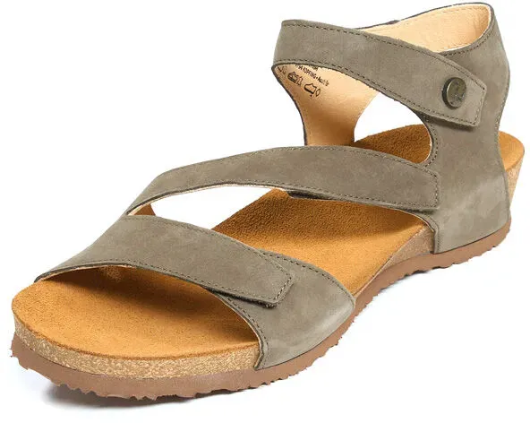 DUM 68 THINK DUMIA 297-7000 oliv Sandaletten taupe 38 - DUM 68