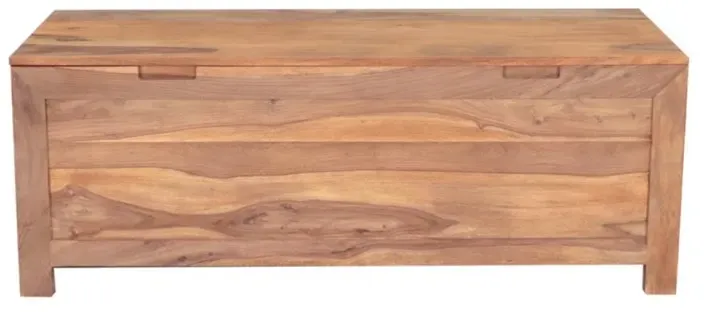 Truhe Tara 120x45x45 aus indischem Sheesham-Massivholz