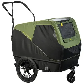XLC Hundeanhänger BS-C12 grün/schwarz