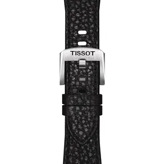 Tissot T852.049.990 Uhrenarmband Leder Schwarz für PRX Modelle