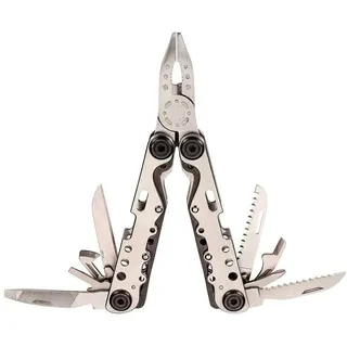 Herbertz Multi-Tool, Mini-Multitool mit Nylon-Etui (9 Funktionen)