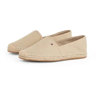 Tommy Hilfiger »FLAG CANVAS Espadrille Slipper, Beige - 36