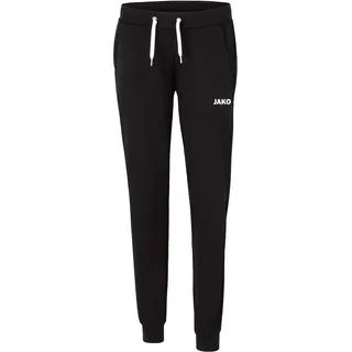 Jako Base Jogginghose mit Bündchen Damen schwarz 42