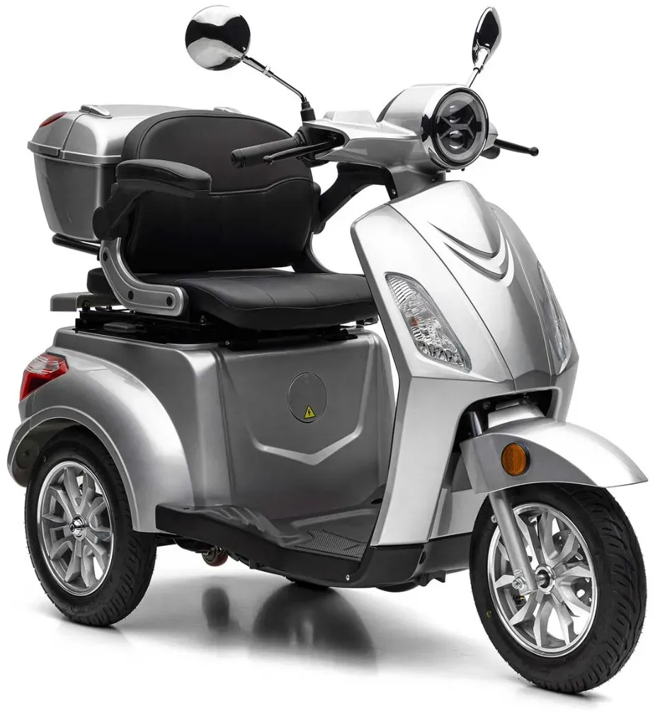 Nova Motors Bendi silber 20 km/h 1 x 20Ah Akkupack, Gehstockhalter