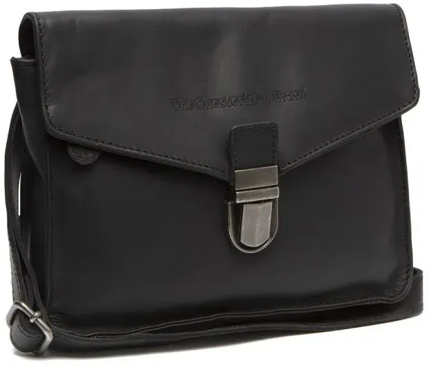 The Chesterfield Brand Porto Schultertasche 16 Black Schultertasche