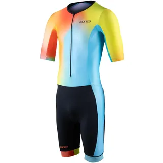 ZONE3 Activate+ Kurzarm-trisuit - Neon / Black - M
