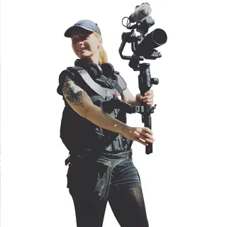 DF DIGITALFOTO Thanos Gimbal Weste, Universelles Videokamera Gimbal Stützweste System, für Dokumentarfilmdrehen, Kompatible mit DJI RS2/RS3/ RS3Mini/ RS4/RS4Pro, ZHIYUN Crane 2S, Nutzlast 2-5kg