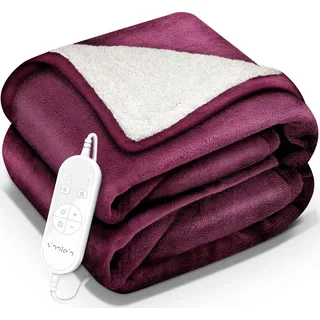 160 x 120 cm Weinrot