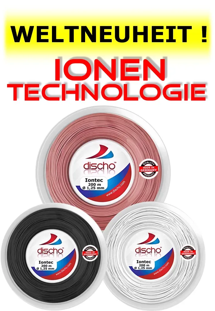 Tennissaite - DISCHO IONTEC - 200 m
