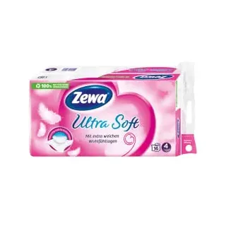 Zewa Ultra Soft 4-lagig 16 Rollen