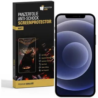 2x Panzerfolie für iPhone 12 Mini ANTI-SCHOCK Displayfolie Schutzfolie MATT