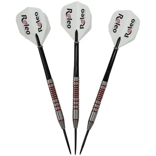 Roleo Profi Steeldartpfeile PR-1-80% Tungsten - 3er Set 22g