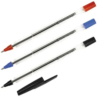 SOENNECKEN Einwegkugelschreiber 3611 Nr.1 Kappe blau 50 St./Pack.