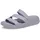Damen Riemchensandale flach Mauve Mist 42 EU Mauve Nebel 42/43 EU