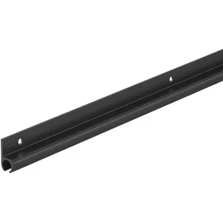 PRO PLUS Aluminium schwarz eloxiert 180 Grad 100 cm Keder
