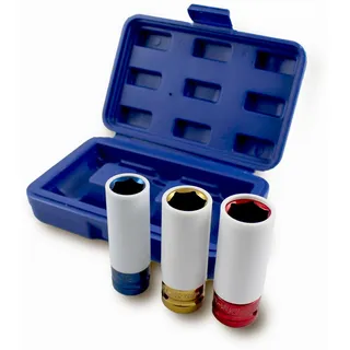 BITUXX Schlagnuss Set 3-tlg. 17 mm / 19 mm / 21 mm