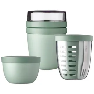 Mepal Snackpot-Set Ellipse - grün