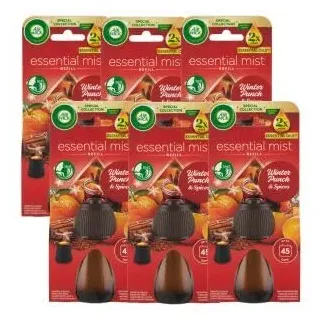 Air Wick Nachfüllpackung für Aroma Diffusor - Winter Punch & Spices 6x20ml