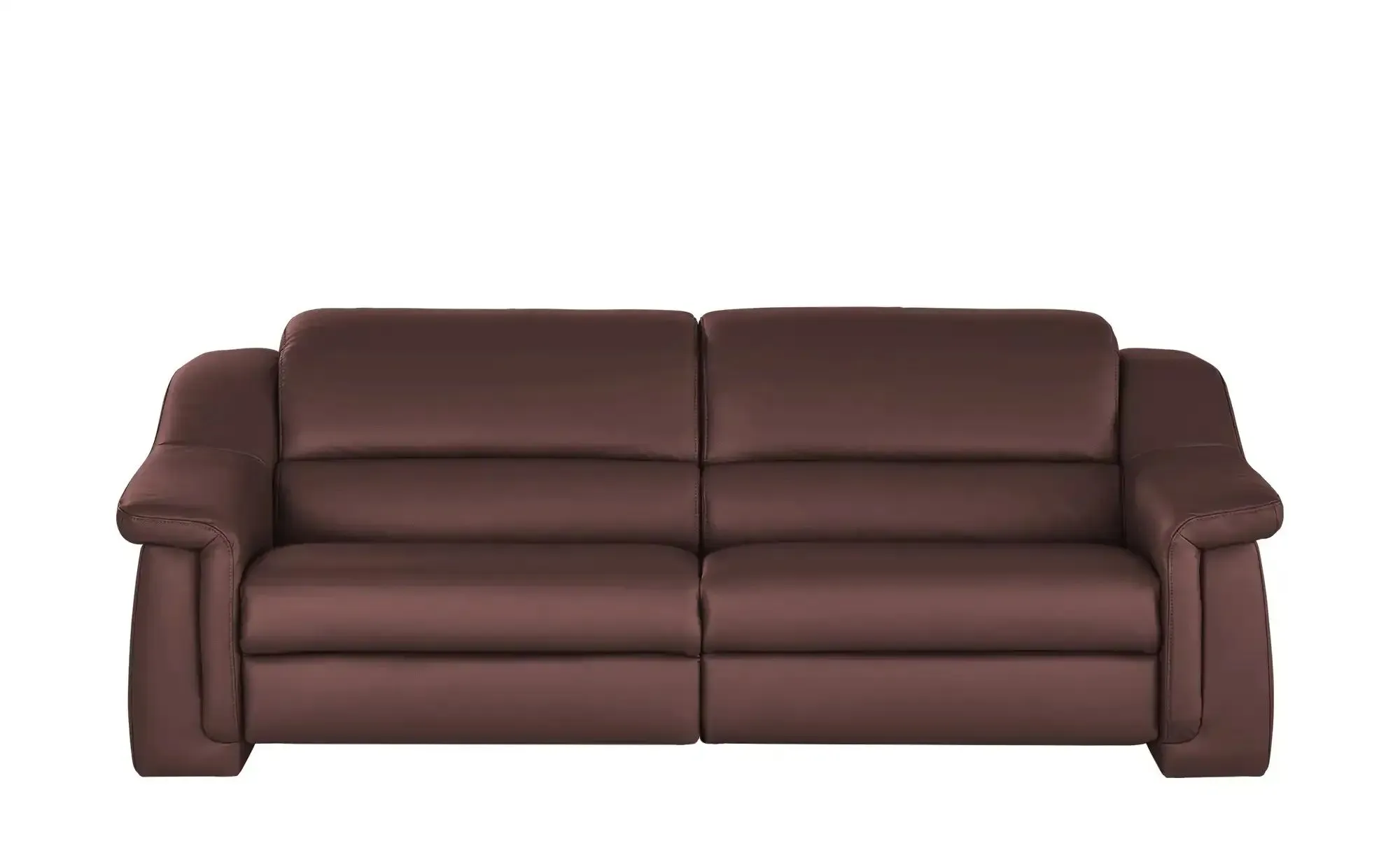himolla Ledersofa  1501 ¦ rot ¦ Maße (cm): B: 232 H: 84 T: 106.0