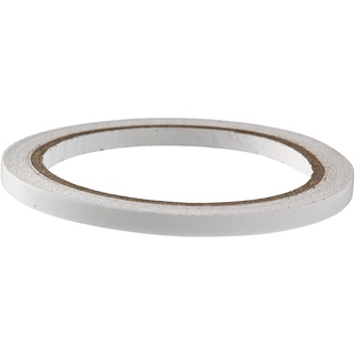 Creativ Company Doppelseitiges Klebeband, B: 6 mm, 10 m,