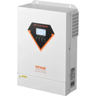 Vevor Hybrid-Solarwechselrichter, 6kW, All-in-One-Wechselrichter mit reinem Sinus, 48V DC auf 220/230V AC, mit integriertem 120A MPPT-Solarregler, für Blei-Säure-Lithium-Batterien im Off-Grid-System