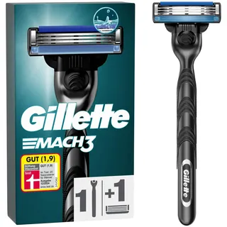 Gillette Mach3 Rasierer + Rasierklingen 1 St. 