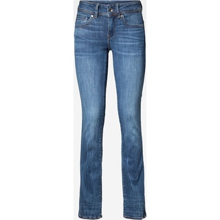 G-Star Midge Mid Straight Jeans Medium Indigo Aged 29 32