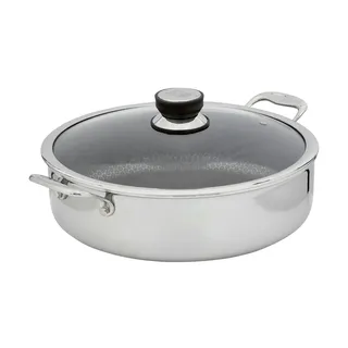 hensslers Servierpfanne »HENSSLERS Servierpfanne & silber ¦ Edelstahl Ø: 32.0