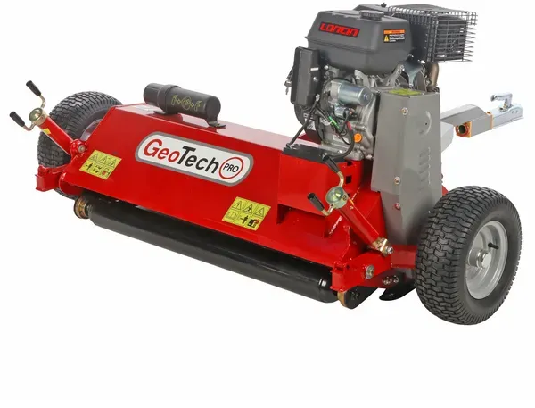 GeoTech Pro GTFM 120 LE - Mulcher mit Benzinmotor für Quad - Loncin G420FD