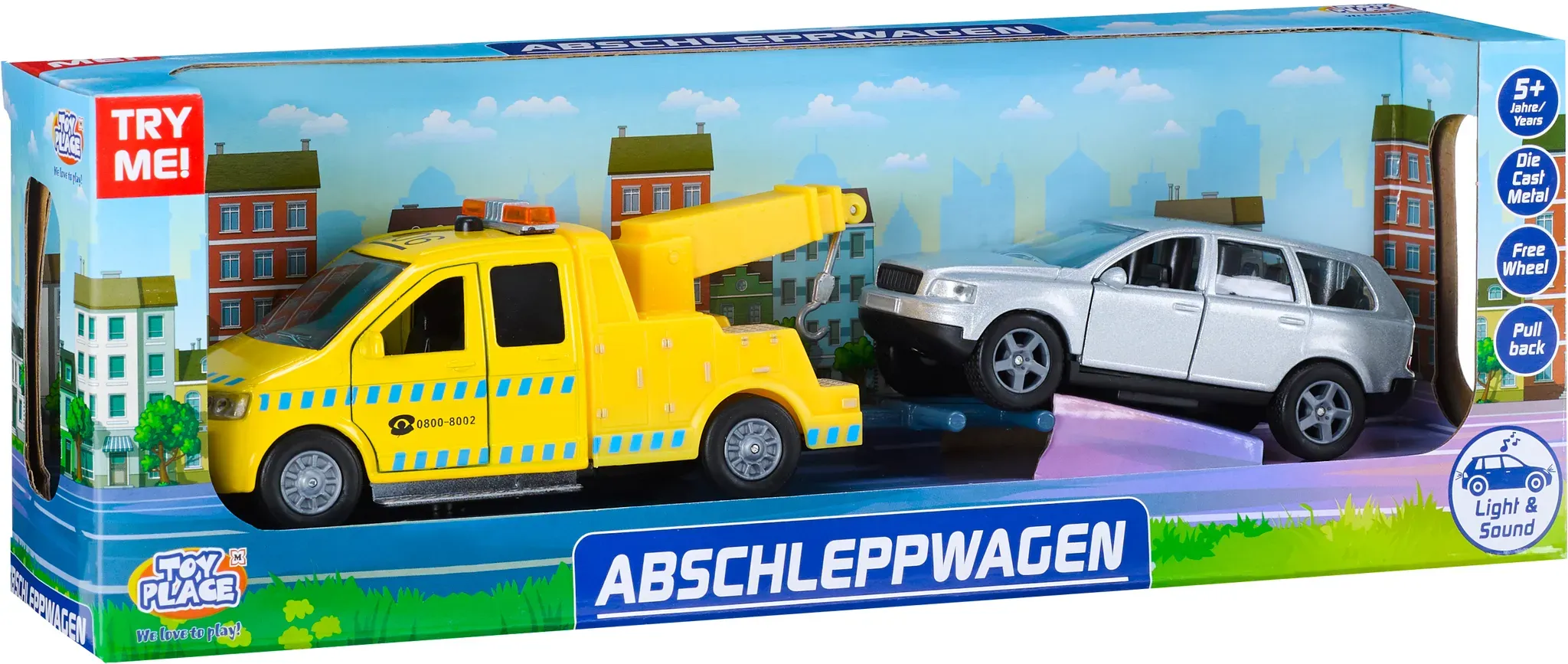 Müller - Toy Place - Modellfahrzeug "Abschleppwagen"
