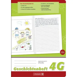 Brunnen Geschichtenheft A4 16 Blatt