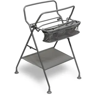 Twistshake Faltbarer Baby-Badewannenständer mit Staufächern und Auslaufsicherem Ablaufschlauch | Ergonomischer, Leichter und Stabiler Halter für die Badewanne | Zusammenklappbar – Rutschfeste Füße