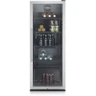 Severin FKS 8841 (schwarz/edelstahl) Flaschenkühlschrank
