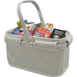 Christian Tanner GmbH Cord-Tragekorb „Pure Sand“