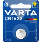 Varta CR1632 3V Lithium Knopfzelle - Ideal für Uhren, Autoschlüssel & Garagentoröffner - 140 mAh Energiekapazität - Langlebig & zuverlässig