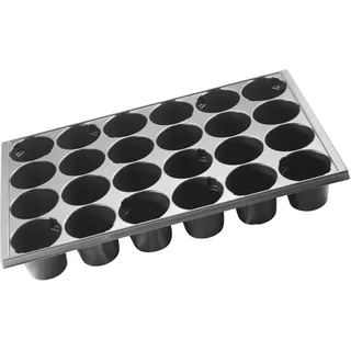 samenfritze Stabile Quickpot Anzuchtplatte mit 24 Pflanzlöchern