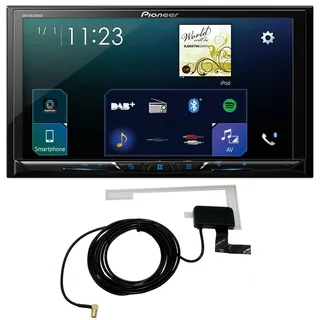 Pioneer SPH-DA230DAB ohne DAB Antenne, 7" 2DIN Mediareceiver mit Apple CarPlay, Android Auto, DAB+ und Bluetooth