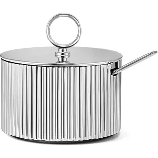 Georg Jensen Bernadotte Zuckerdose inkl. Löffel,