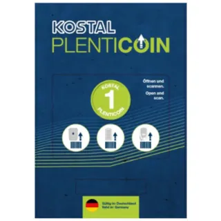 Kostal PLENTICOIN Karte zur Freischaltung von Gerätefunktionen
