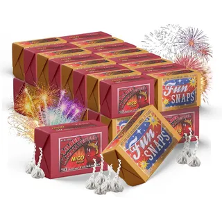 TK Gruppe Timo Klingler 1000x Knallerbsen - Fun Snaps Silvester wie Knallteufel Knaller für Jugendlichen & Kinder (1000x)