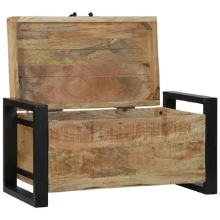 vidaXL Truhen 60x30x30cm Massivholz Mango und Metall
