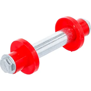 BGS Diy 81951 Achsen-Satz für Schubkarrenrad 128 mm | Ø 20 mm mit 2 Distanzhülsen