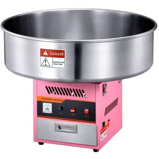 CombiSteel Gastro Zuckerwatte-Maschine 72 cm – 1 Zuckerwatte in 30 Sekunden, Edelstahl