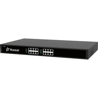 Yeastar VoIP-Gateway TA1600 16xFXS RJ11 bzw. 1xFXS RJ21, Router