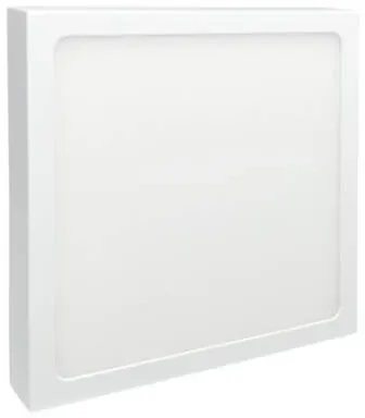 LED Deckenlampe Flatpanel 12W 14cm eckig warmweiß neutralweiß kaltweiß EEK G [A-G] LC-Light LC361288E