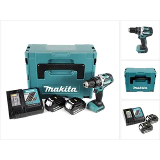 DHP484RFJ inkl. 2 x 3 Ah + Makpac